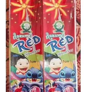 7 cm Red Sparklers
